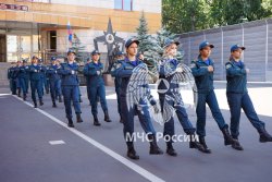 В Академии проходит курс молодого бойца для первокурсников